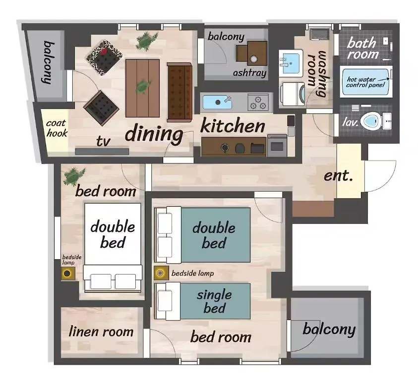 Apartment ホステルアミーチ402 Tokyo